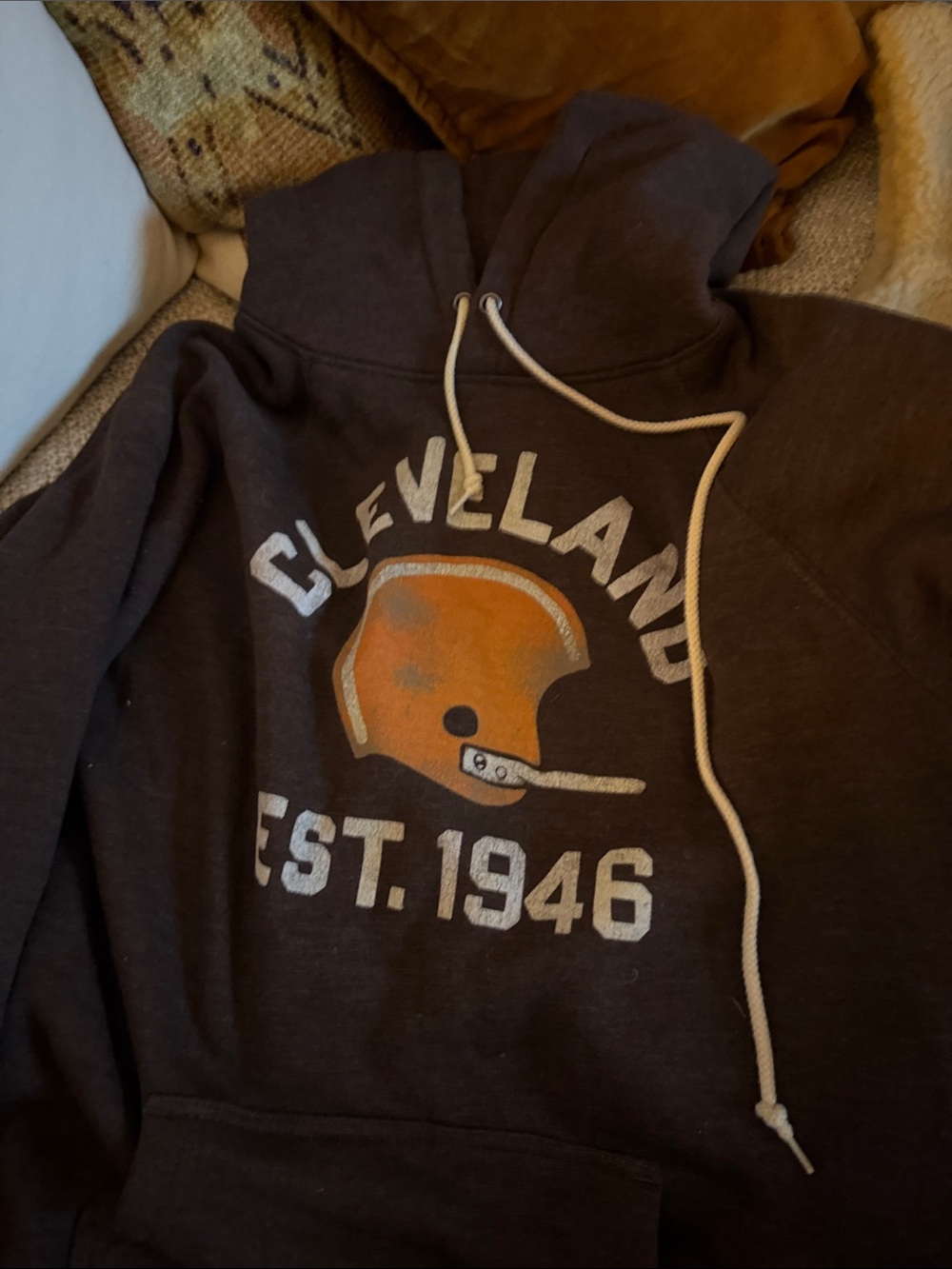 HOMAGE Cleveland Browns Hoodie Sweatshirt - LIKE NEW